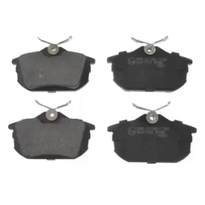 Image of Brake Pad Set 16207 by Febi Bilstein Rear Axle