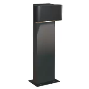 Image of Diago LED 1 Light Outdoor Bollard Light Urban Grey IP65