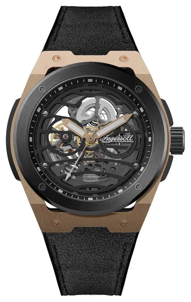 Image of Ingersoll I15202 THE SPRINGFIELD Automatic (48mm) Black Watch