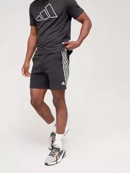 Image of adidas Future Icons 3 Stripe Shorts - Black, Size S, Men