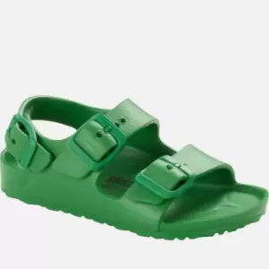 Image of Birkenstock Kids Milano EVA Sandals - Green - UK 11 Kids