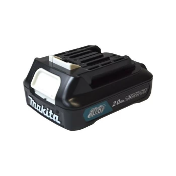 Image of Makita - Genuine BL1020 BL1021B 10.8v 12v CXT Lithium Ion Slide Type 2.0ah Battery