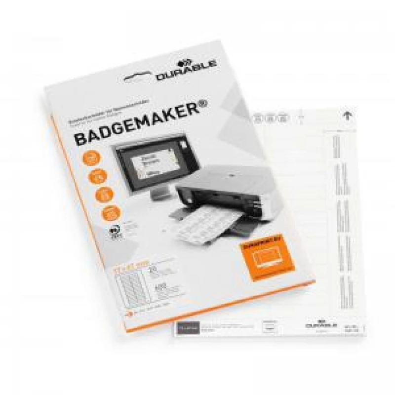 Image of Durable BADGEMAKER Inserts 17x67mm
