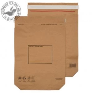 Image of Purely Packaging Brown P&S Kraft Bag 420x340mm PK100