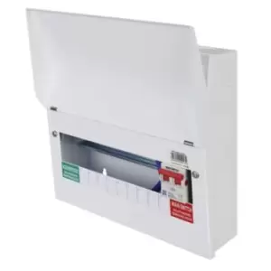 Image of Lewden 6 Way Dual RCCB Ready Consumer Unit with 100A DP Main Switch - PRO-MX12XXM