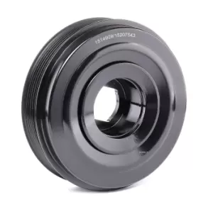 Image of RIDEX Crankshaft Pulley 3213B0154 Belt Pulley, crankshaft OPEL,RENAULT,NISSAN,Movano B Kastenwagen (X62),Movano B Bus (X62)