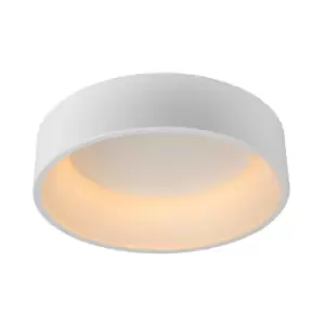 Image of Talowe LED Modern Flush Ceiling Light - Ø45.5cm- LED Dim. - 1x30W 3000K - White