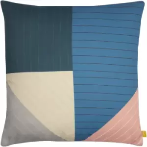 Image of Hesso 100% Recycled Cushion Multicolour, Multicolour / 43 x 43cm / Polyester Filled
