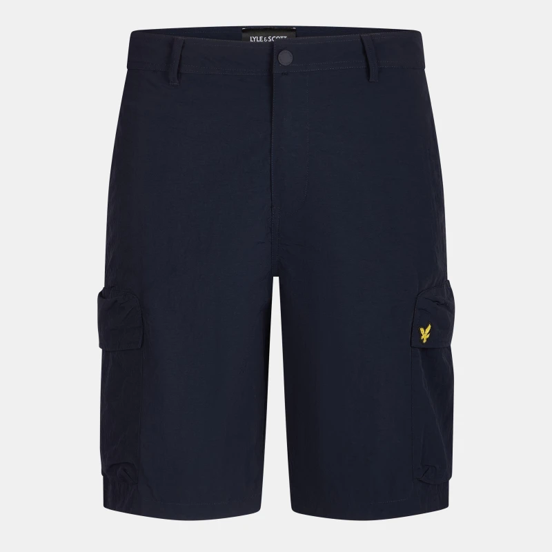 Image of Lyle and Scott Mens Cargo Shorts Dark Navy male M