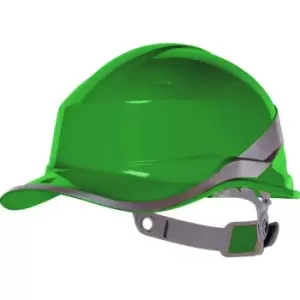 Image of Venitex Hi-Vis Baseball PPE Safety Helmet (One Size) (Green) - Green