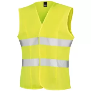 Image of Result Womens/Ladies Reflective Safety Tabard (Pack of 2) (XS) (Fluorescent Yellow) - Fluorescent Yellow