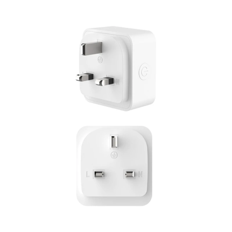 Image of 4lite 4lite WiZ Connected 3-Pin UK Smart Plug (Pack of 2) 4L1/8035X2