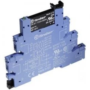 Image of Finder 38.81.7.024.9024 2A Relay Interface Module SSR SPST NO 24Vdc