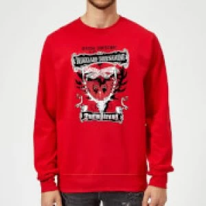 Image of Harry Potter Triwizard Tournament Durmstrang Sweatshirt - Red - S