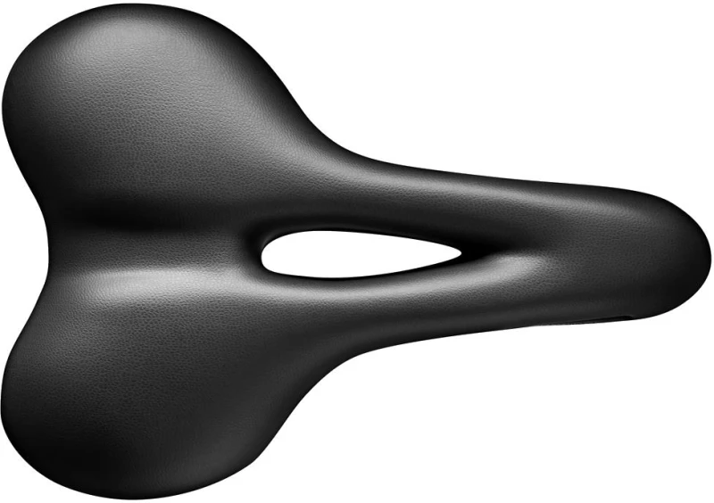 Image of Selle San Marco Bioaktive Trekking Open Biofoam Saddle L BLACK - Cycles UK