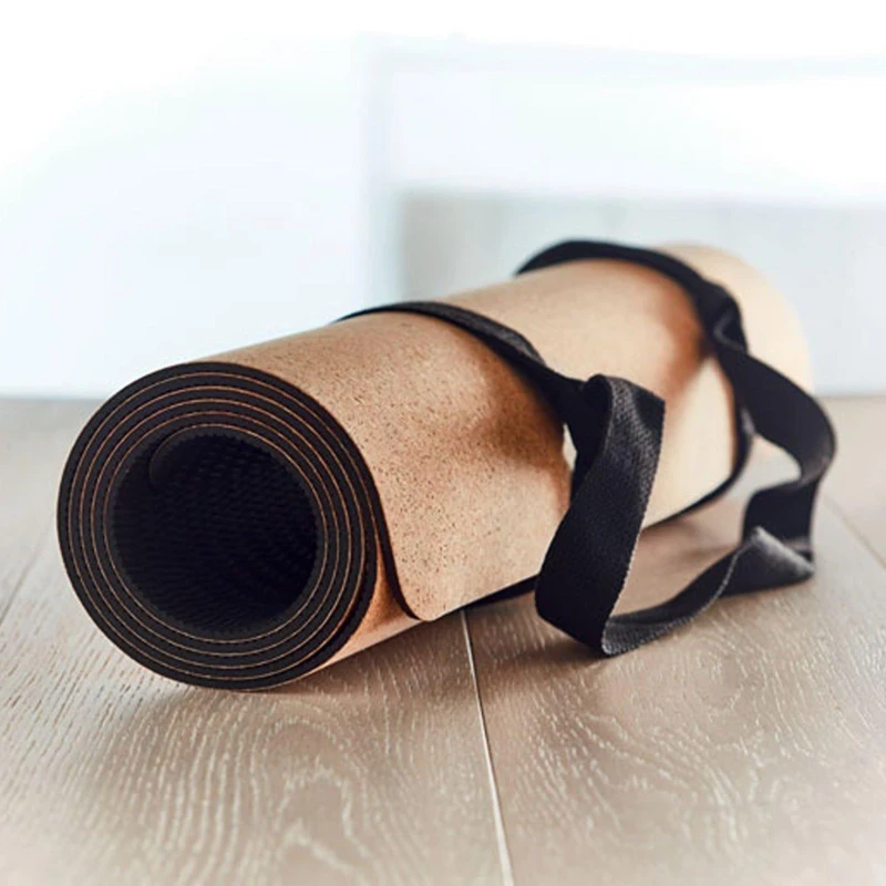 Image of Treat Republic Cork Yoga Mat Beige unisex Standard