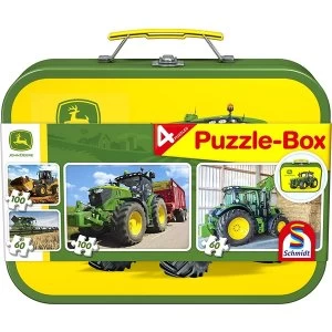 Image of John Deere Jigsaw Puzzle Box (2x60pc/2x100pc)