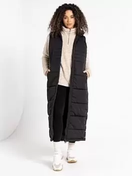 Image of Dare 2b Laura Whitmore Reputable Full Length II Gilet - Black, Size 18, Women