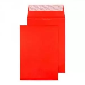 Image of Blake Creative Colour Pillar Box Red Peel & Seal Gusset Pocket