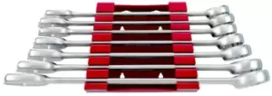 Image of Teng Tools 6507JmmA 7 pc Jumbo Combination Spanner Set 33-50mm (on rack)