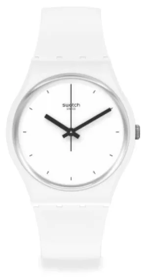 Image of Swatch Think Time White Bio-Ceramic SO31W100 Watch