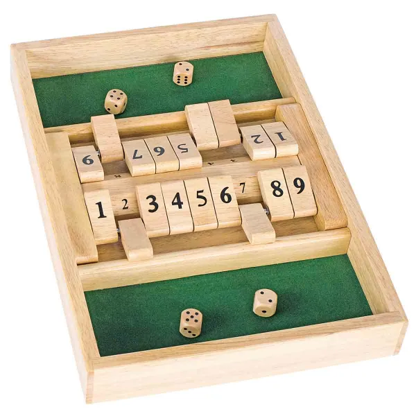 Image of Goki Wooden Double Shut The Box