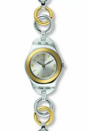 Image of Ladies Swatch Ring Bling Watch YSS286G