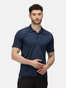 Image of Regatta Highton Pro Polo, Denim, Size S, Men