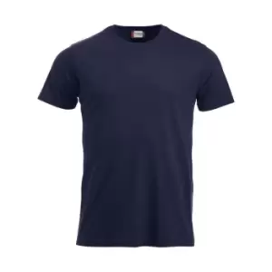 Image of Clique Mens New Classic T-Shirt (L) (Dark Navy)