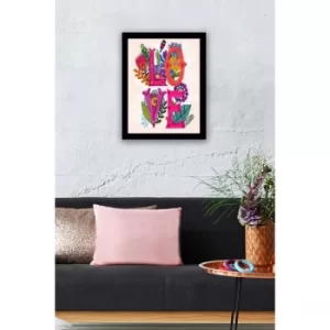 Image of SC0231 Multicolor Decorative Framed MDF Painting