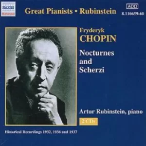 Image of Nocturnes and Scherzi by Fryderyk Chopin CD Album