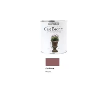 Image of Rust-oleum - Universal All Surface Natural Effects Paint - Cast Bronze - 750ml - Cast Bronze