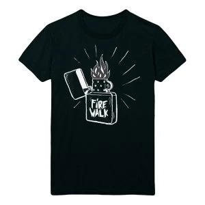 Image of Life Is Strange - Firewalk Unisex Medium T-Shirt - Black