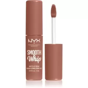Image of NYX Professional Makeup Smooth Whip Matte Lip Cream Velvet Lipstick with Smoothing Effect Shade 01 Pancake Stacks 4 ml