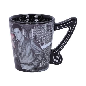 Image of Elvis Presley with Pink Cadillac Espresso Cup