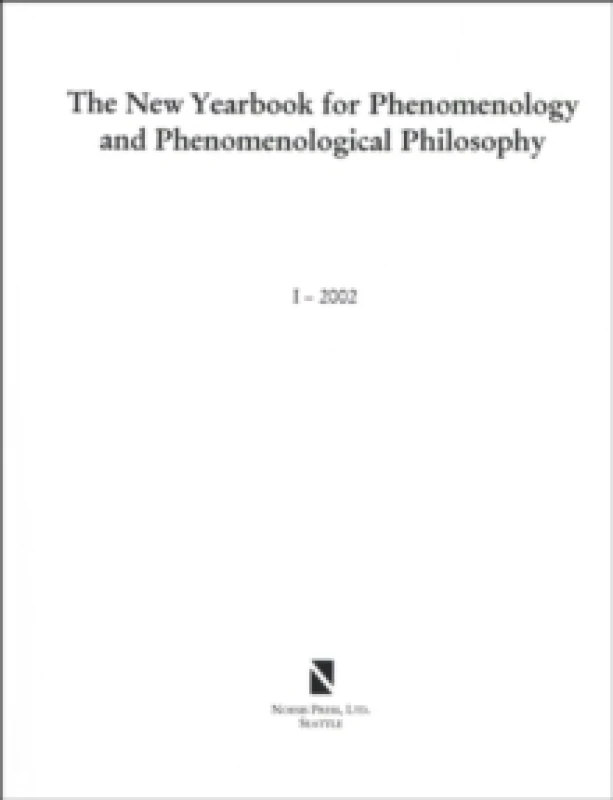 Image of The New Yearbook for Phenomenology and Phenomenological Philosophy : Volume 1 Paperback / softback