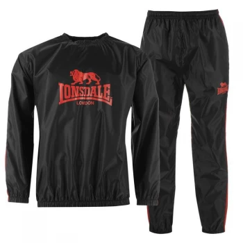 Image of Lonsdale Lightweight Sweatsuit - Black