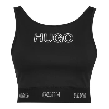 Image of Hugo Dimsum Crop Top - Black