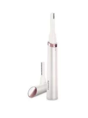 Image of Philips Body & Face Touch-Up Trimmer With 5 Attachments White/Gold Hp6393/00
