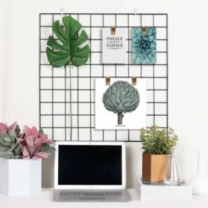 Image of WR004 Black Decorative Metal Wall Accessory