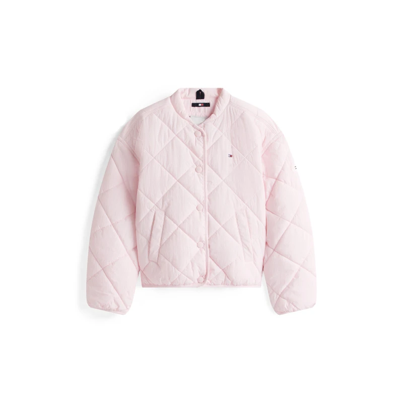 Image of Tommy Hilfiger Kids Quilted Jacket Light Pink TOG female 10Y