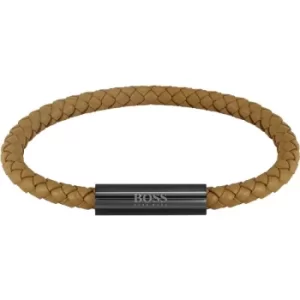 Image of Mens Boss Leather BRAIDED LEATHER Braided Leather