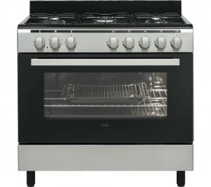 Image of Logik LFTG90X17 90cm Dual Fuel Range Cooker