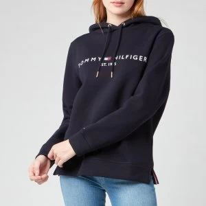 Image of Tommy Hilfiger Womens TH Essentials Hilfiger Hoodie - Desert Sky - S