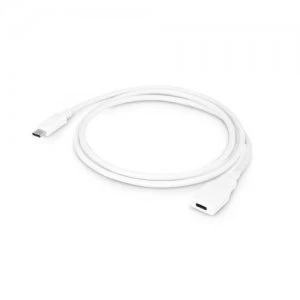 Image of Urban Factory Cable USB-C extension 1m white (USB-C male to USB-C female)
