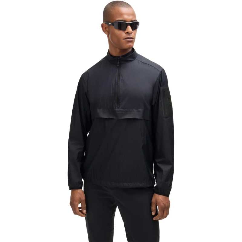 Image of Boss J Fonse 10261968 01 Windbreaker Mens - Blue Blue S