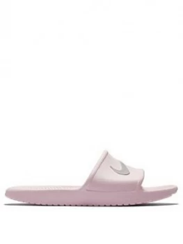 Image of Nike Kawa Shower - Pink/Grey, Size 7.5, Women
