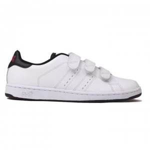 Image of Lonsdale Leyton Mens Trainers - White/Black
