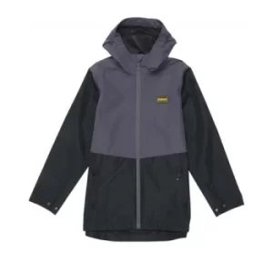 Image of Barbour International Kids Black Lowland Showerproof Jacket