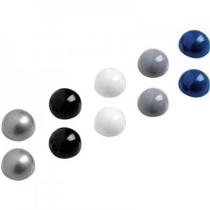 Image of Maul Magnet (Ø) 30 mm Sphere White, Silver, Grey, Blue, Black 10 pcs 6166099